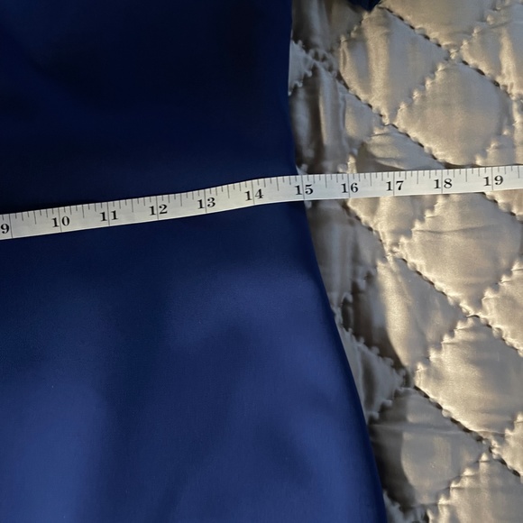 BADGLEY MISCHKA {6} Cocktail Dress Blue Beaded ⭐️HP⭐️ - Picture 13 of 14